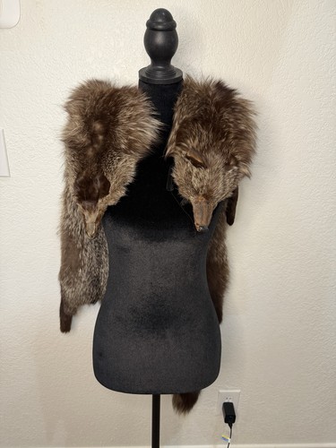 Vintage genuine fox fur - vintage,